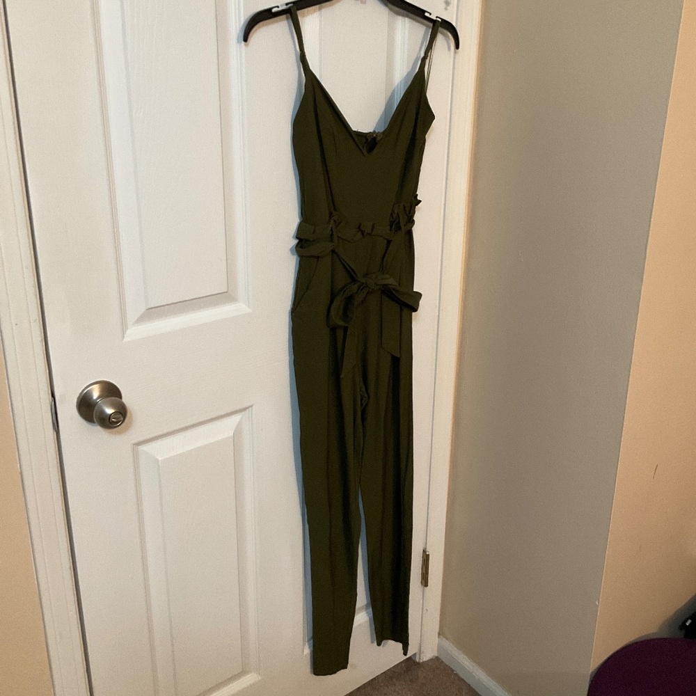 Windsor Jumpsuit - size: Small - color: Olive Green